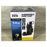 Submersible sump pump