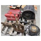 Motor, Floor Fan, Press