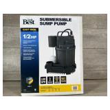 Submersible sump pump