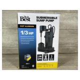 Submersible sump pump