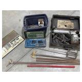 Electric hammer, tap and die sets, flag poles,
