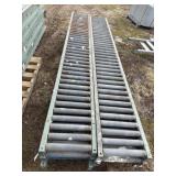 (6) Hydro Static Gravity Roller Conveyor Beds