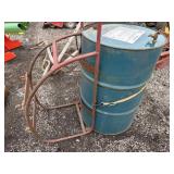 Barrel and Barrel Dolly