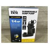 Submersible sump pump