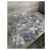 Hardware Assortment - Nuts, Bolts, Washers - Mixed