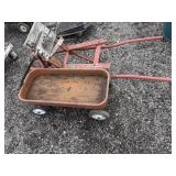 Wheelbarrow And Wagon