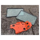 2 Side And 1 Front Window For A Kubota