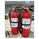(2) Multipurpose Fire Extinguishers