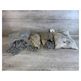 (4) Bags of Tire Chains
