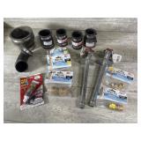 Spigots, quick connectors, couplings