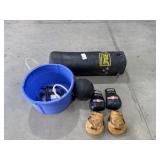 Punching Bag & Gloves