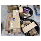 Skid of Allis-Chalmers, Caterpillar, Duralast,