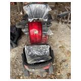 Golden battery power scooter