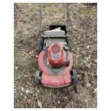Toro vortex electric start push mower running