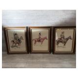 (3)Frederic Remington Paintings