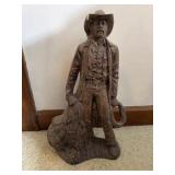 23 inch Porcelain Cowboy