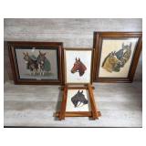 Horse and Donkey pictures