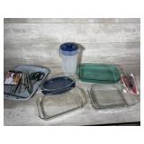 Pyrex and Anchor ovenware and kitchen supplies