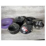 Pans and mixing bowls