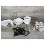 Corelle dishes and Mainstays dishes