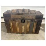 Antique Wood Trunk