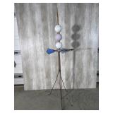 Copper Lightning Rod With Globes