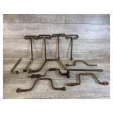 Antique Socket Wrenches, Hand Drills