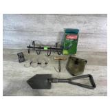 Folding Shovels, Hooks