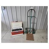 Dolly Cart, Coleman Cooler, Tires