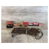 Starrett Pitch Gage, Pocket Level, Surveyor Chain