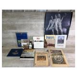 Books, Poster, Magazines