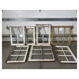 Wooden Panel Windows