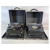 Underwood and Remington Typewriter