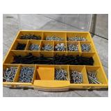 Tray of different screws