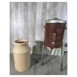 Cream Separator, Milk Can