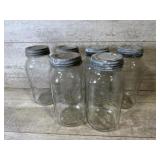 Clear 1/2 Gallon Ball Jars
