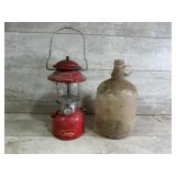 Coleman 200A Lantern and Bottle