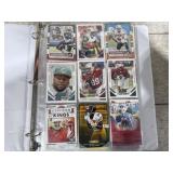 Binder of Football Cards