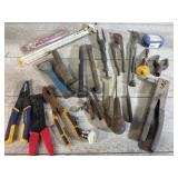 Chisels, blade, pliers