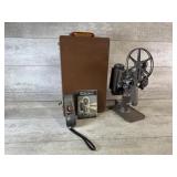 Revere 8mm Projector and Keystone Camera