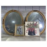 Two Mirrors and Wall Art