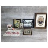 Pendleton & Markleville items and Framed Pictures