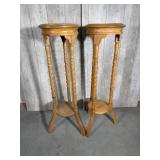 Wooden Decorative Stands (2)