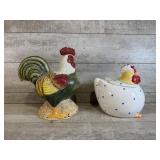 Rooster Cookie Jars