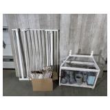 Baby Gate, Wood Shutter Parts, Decorations