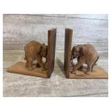 Elephant bookends