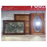 Wood Mirrors and wood Mirror Frame