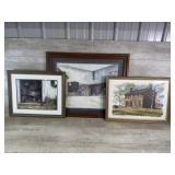 (3) Framed Pictures