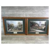 (2) Judy Richardson Framed Pictures