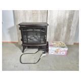 Electric Fireplace And Decorative Box